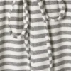 Pantalones de lyocell de pierna ancha sin cremallera – Rayas grises y blancas Pantalones de lyocell de pierna ancha sin cremallera – Rayas grises y blancas