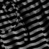 Pantalones de lyocell de talle medio, corte holgado y pierna ancha – Rayas negras y grises Pantalones de lyocell de talle medio, corte holgado y pierna ancha – Rayas negras y grises
