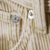 Pantalones de pana lavado «Space» – Blanco roto