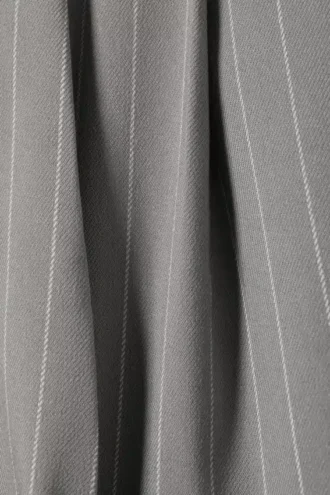Pantalones de pierna ancha – Rayas grises