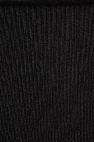 Pantalones de pijama acampanados de cintura baja – Negro
