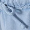 Pantalones de pijama de felpa suave – Azul empolvado Pantalones de pijama de felpa suave – Azul empolvado