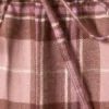 Pantalones de pijama de franela – Cuadros rosa y marrón Pantalones de pijama de franela – Cuadros rosa y marrón