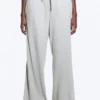 Pantalones de pijama holgados – Gris claro empolvado Pantalones de pijama holgados – Gris claro empolvado