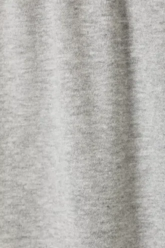 Pantalones de pijama holgados – Gris jaspeado