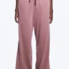 Pantalones de pijama holgados – Lila empolvado Pantalones de pijama holgados – Lila empolvado