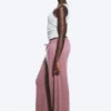 Pantalones de pijama holgados – Lila empolvado Pantalones de pijama holgados – Lila empolvado