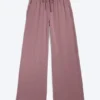 Pantalones de pijama holgados – Lila empolvado Pantalones de pijama holgados – Lila empolvado