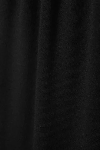 Pantalones de pijama holgados – Negro