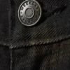 Pantalones de sarga a cuadros de talle bajo y pierna recta – Dark Brown Haze Pantalones de sarga a cuadros de talle bajo y pierna recta – Dark Brown Haze