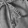 Pantalones de sarga holgados de cintura baja – Gris polvoriento sobreteñido Pantalones de sarga holgados de cintura baja – Gris polvoriento sobreteñido