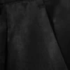 Pantalones de satén de cintura alta y pierna ancha – Negro Pantalones de satén de cintura alta y pierna ancha – Negro