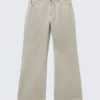 Pantalones de talle bajo, corte holgado y acampanado – Light Mole Pantalones de talle bajo, corte holgado y acampanado – Light Mole