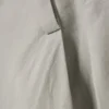 Pantalones de tiro bajo y pierna ancha con pliegues – Gris claro Pantalones de tiro bajo y pierna ancha con pliegues – Gris claro
