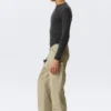 Pantalones de trabajo acampanados Gia F – Beige lavado Pantalones de trabajo acampanados Gia F – Beige lavado