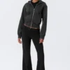 Pantalones de traje acampanados de talle bajo – Negro Pantalones de traje acampanados de talle bajo – Negro
