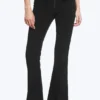 Pantalones de traje acampanados de talle bajo – Negro Pantalones de traje acampanados de talle bajo – Negro