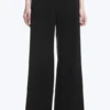 Pantalones de traje acampanados de talle bajo – Negro Pantalones de traje acampanados de talle bajo – Negro