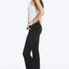 Pantalones de traje acampanados de talle bajo – Negro Pantalones de traje acampanados de talle bajo – Negro