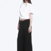 Pantalones de traje acampanados de talle bajo – Negro Pantalones de traje acampanados de talle bajo – Negro