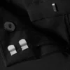 Pantalones de traje acampanados de talle bajo – Negro Pantalones de traje acampanados de talle bajo – Negro