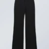 Pantalones de traje acampanados – Negro Pantalones de traje acampanados – Negro