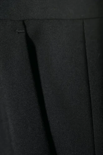 Pantalones de traje acampanados – Negro