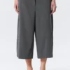 Pantalones de traje capri Hanne H – Gris oscuro jaspeado Pantalones de traje capri Hanne H – Gris oscuro jaspeado