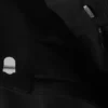 Pantalones de traje de cintura alta y pierna ancha con pliegues – Negro Pantalones de traje de cintura alta y pierna ancha con pliegues – Negro