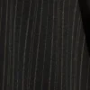Pantalones de traje de corte acampanado bajo – Rayas negras Pantalones de traje de corte acampanado bajo – Rayas negras