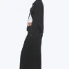 Pantalones de traje de corte holgado y cintura baja – Negro a rayas Pantalones de traje de corte holgado y cintura baja – Negro a rayas