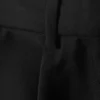 Pantalones de traje de corte holgado y pernera Barrel – Negro