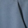Pantalones de traje de talle bajo – Azul empolvado