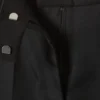 Pantalones de traje de talle bajo – Negro