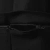 Pantalones de traje desmontables de cintura baja – Negro