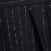 Pantalones de traje holgados Alessi – Rayas diplomáticas negras Pantalones de traje holgados Alessi – Rayas diplomáticas negras