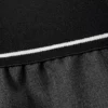 Pantalones de traje holgados con cintura elástica – Gris oscuro