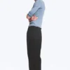 Pantalones de traje holgados de Alessi – Negro Pantalones de traje holgados de Alessi – Negro