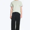 Pantalones de traje holgados de mezcla de lino Nate – Negro Pantalones de traje holgados de mezcla de lino Nate – Negro