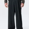 Pantalones de traje holgados Uno – Azul marino oscuro Pantalones de traje holgados Uno – Azul marino oscuro