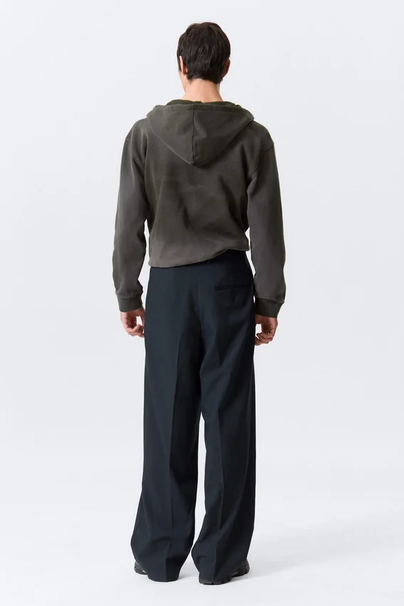 Pantalones de traje holgados Uno – Azul marino oscuro Pantalones de traje holgados Uno – Azul marino oscuro