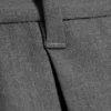 Pantalones de traje holgados Uno – Gris oscuro jaspeado Pantalones de traje holgados Uno – Gris oscuro jaspeado