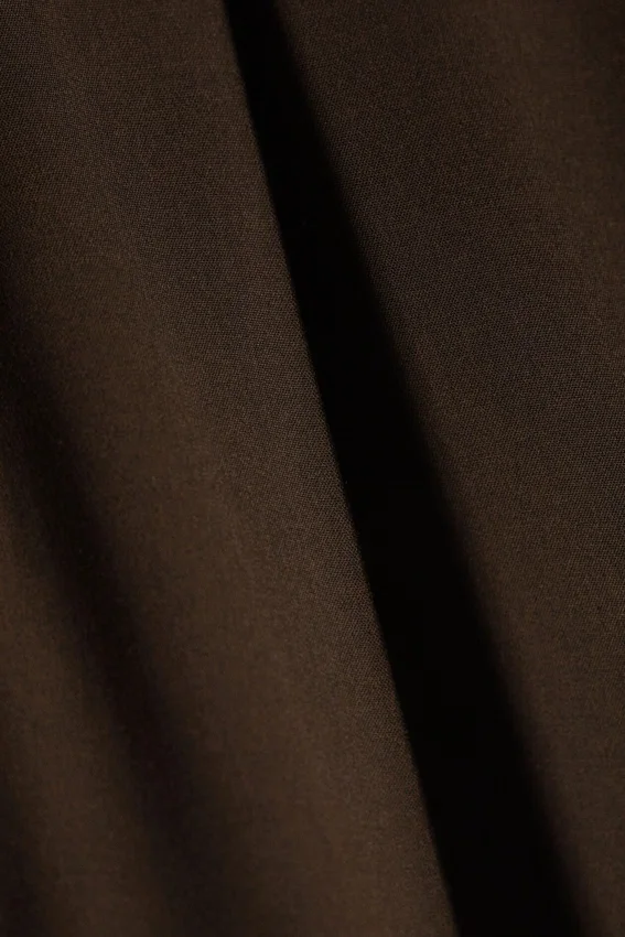 Pantalones de traje holgados Uno – Marrón oscuro Pantalones de traje holgados Uno – Marrón oscuro