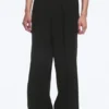 Pantalones de traje holgados Uno – Negro Pantalones de traje holgados Uno – Negro