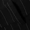 Pantalones de traje Keel de talle bajo – Rayas negras Pantalones de traje Keel de talle bajo – Rayas negras