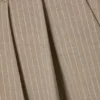 Pantalones de traje plisados de corte holgado Nate – Beige jaspeado a rayas Pantalones de traje plisados de corte holgado Nate – Beige jaspeado a rayas