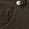 Pantalones estructurados de talle medio y corte holgado Astro Loose Baggy – Marrón oscuro Pantalones estructurados de talle medio y corte holgado Astro Loose Baggy – Marrón oscuro