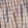 Pantalones holgados de algodón decolorado – Cuadros azules – Efecto decolorado Pantalones holgados de algodón decolorado – Cuadros azules – Efecto decolorado