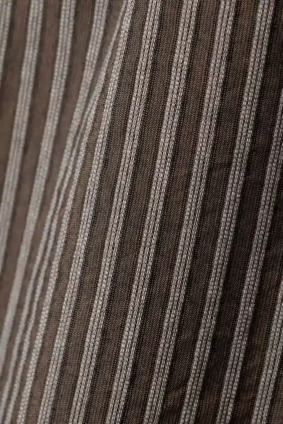 Pantalones holgados de algodón – Rayas marrones Pantalones holgados de algodón – Rayas marrones