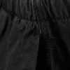 Pantalones holgados de lona lavada de talle bajo – Negro lavado Pantalones holgados de lona lavada de talle bajo – Negro lavado